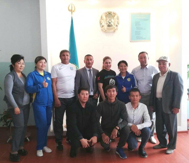 Фируза Шариповамен кездесу.